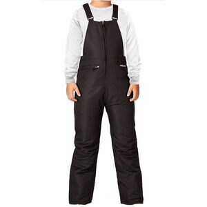 Arctix Black Kids snow overalls -Youth Small- New